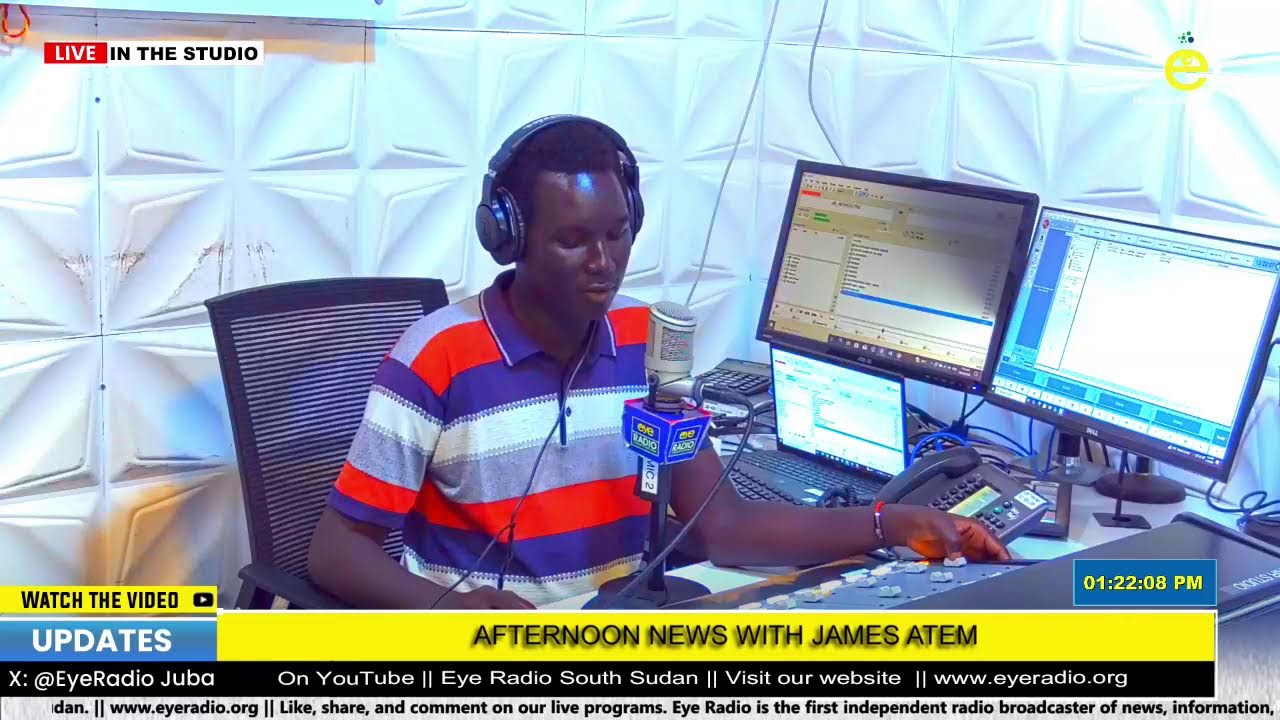 AFTERNOON NEWS WITH JAMES ATEM