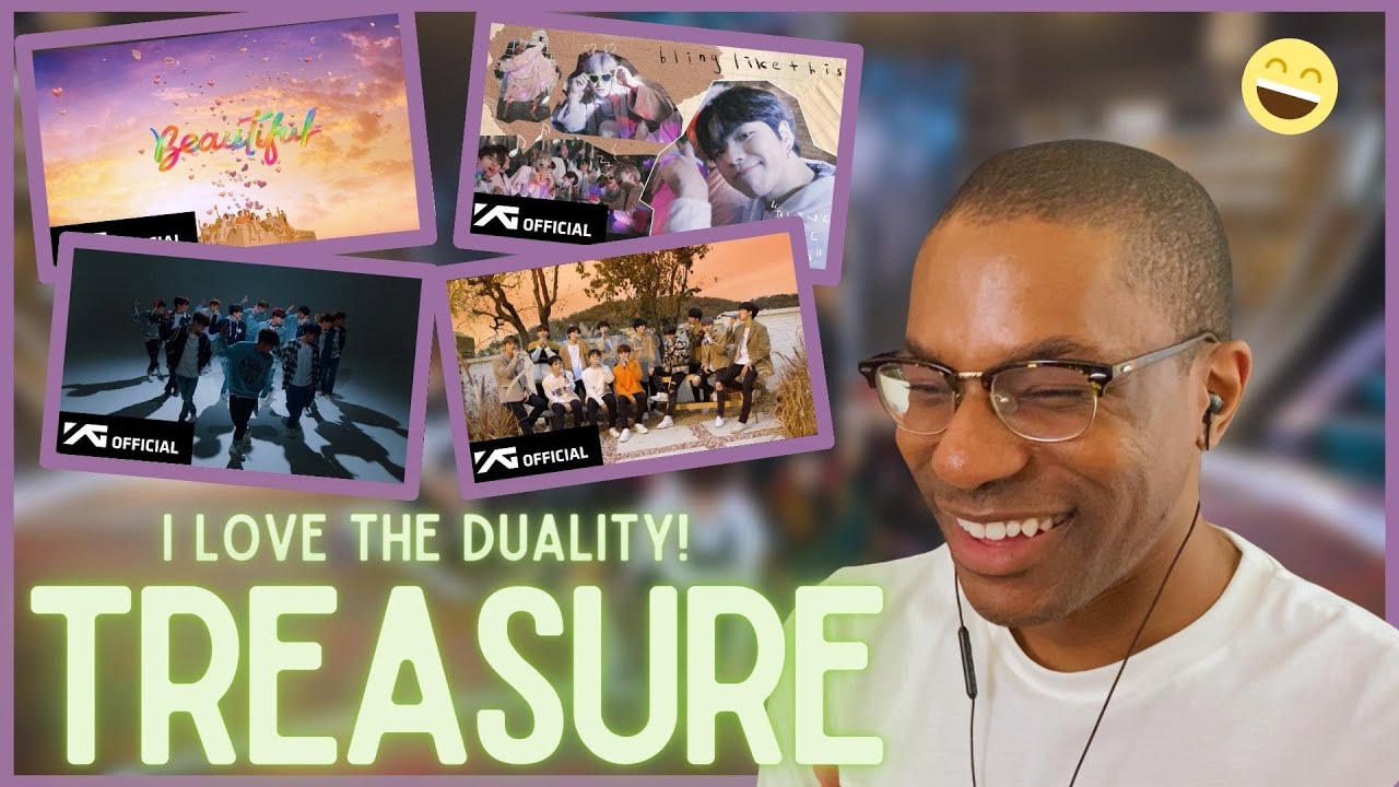 TREASURE | 'Going Crazy', 'Orange', 'Beautiful', 'B.L.T(Bling Like This)' REACTION | Duality!