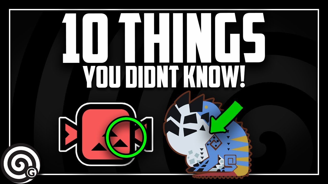 😲 10 фактов, о которых вы не знали! №1 — Советы и секреты MHW 😲