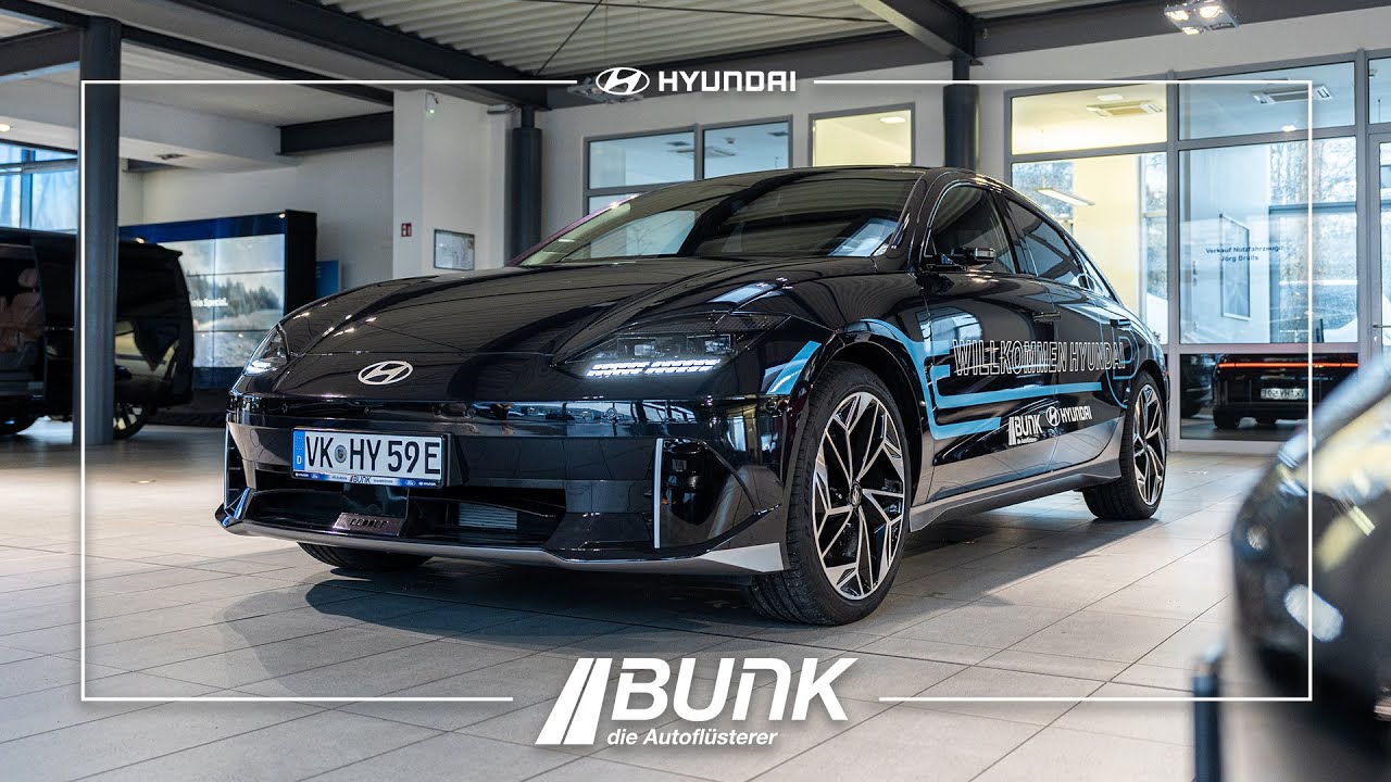 Der Hyundai IONIQ 6 beim Autohaus Bunk im Test - Was kann die elektrische Reiselimousine?