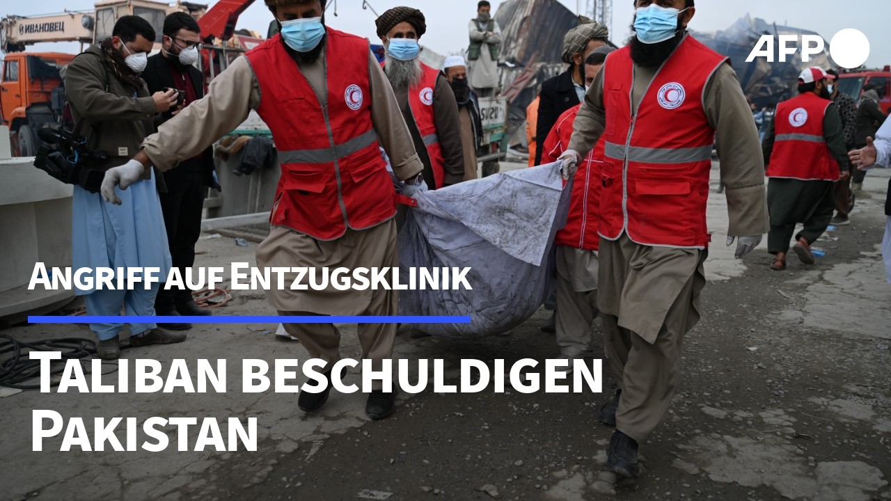 Womöglich hunderte Tote bei pakistanischem Angriff auf Kabul | AFP