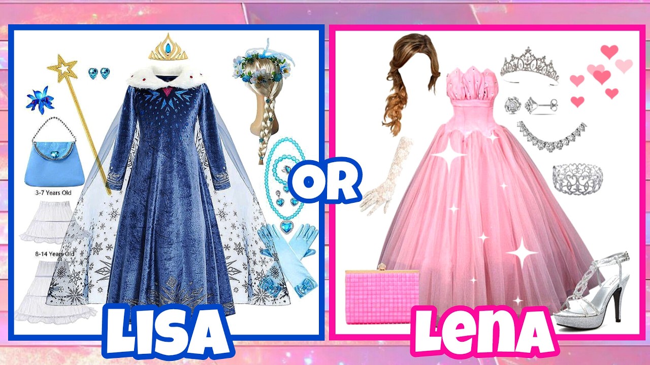 lisa or lena 😍 💕| Cute Outfits 💄 👗|Ep 360 #cute #fypシ #trending #lisaorlena