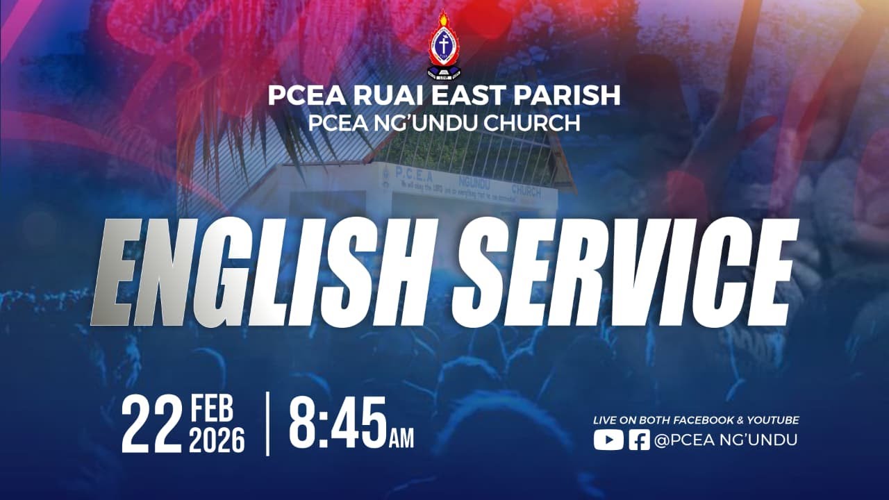 LIVE 🔴 || PCEA NG'UNDU LIVE | ENGLISH SERVICE | 22ND FEBRUARY 2026
