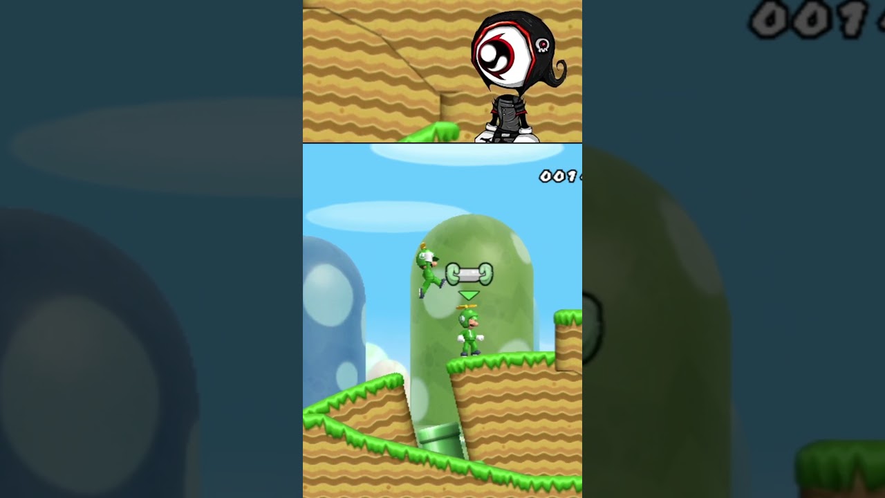 Toad turns into Luigi #vtuber #malevtuber