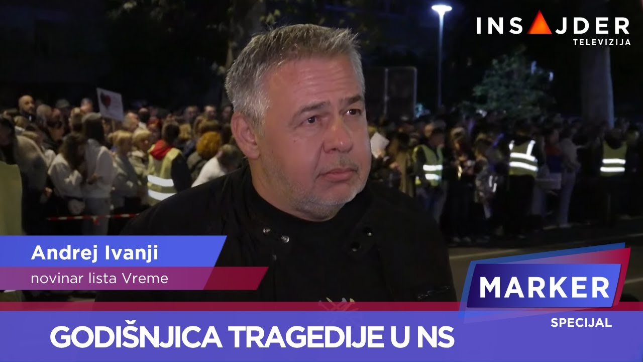 Andrej Ivanji: Novi Sad je budan i na nogama