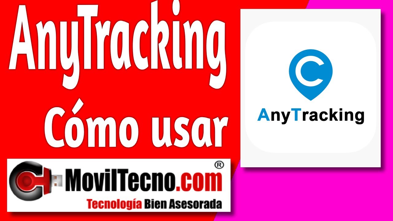 ✅ Como Usar Configurar y Ajustar AnyTracking App【🔴 MovilTecno】