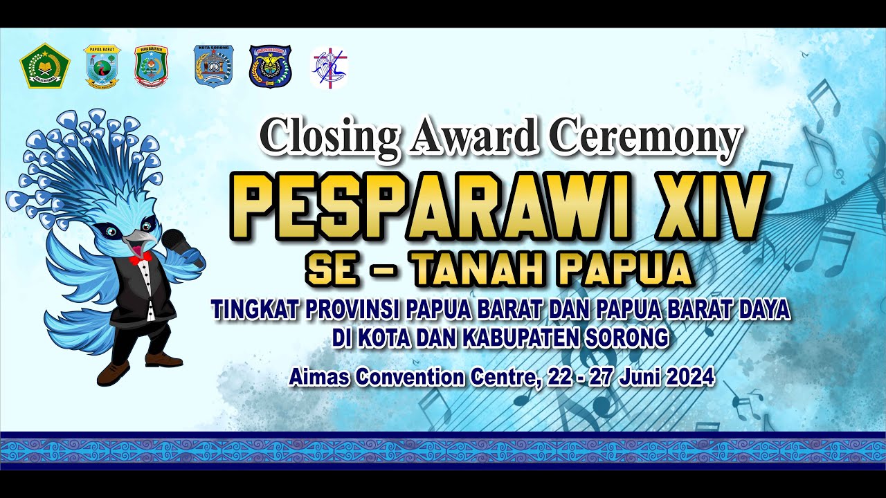 LIVE PENUTUPAN PESPARAWI XIV SE-TANAH PAPUA PROVINSI PAPUA BARAT DAN PAPUA BARAT DAYA TAHUN 2024