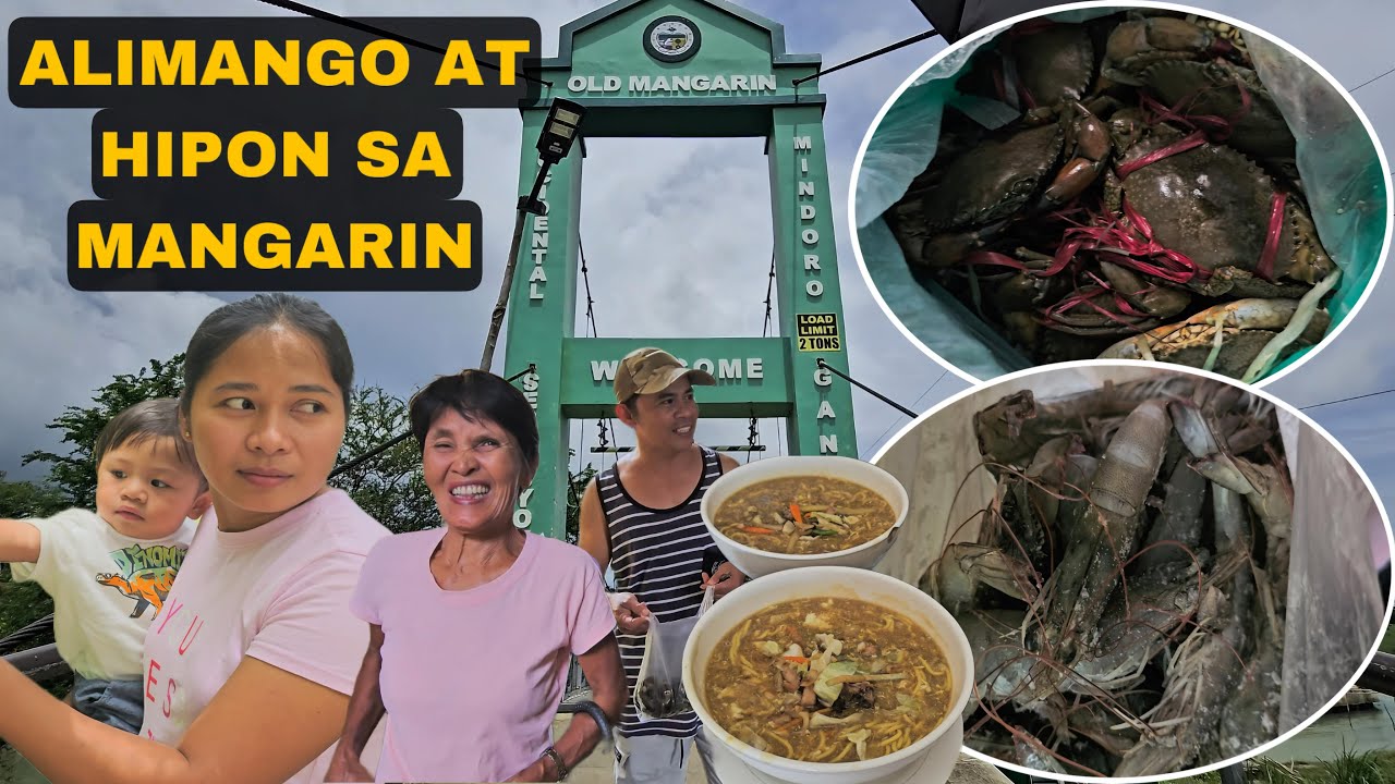 Namili kami ng alimango at hipon sa mangarin | Libreng lomi ni chief allen | Mindoro
