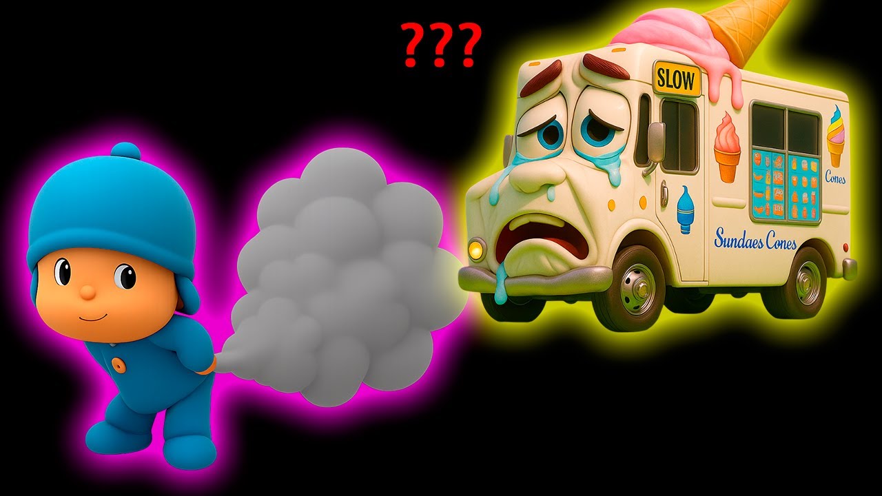 30 Best Pocoyo Fart Go Away & Nina & Ice Cream Truck Sound Variations in 60 Seconds
