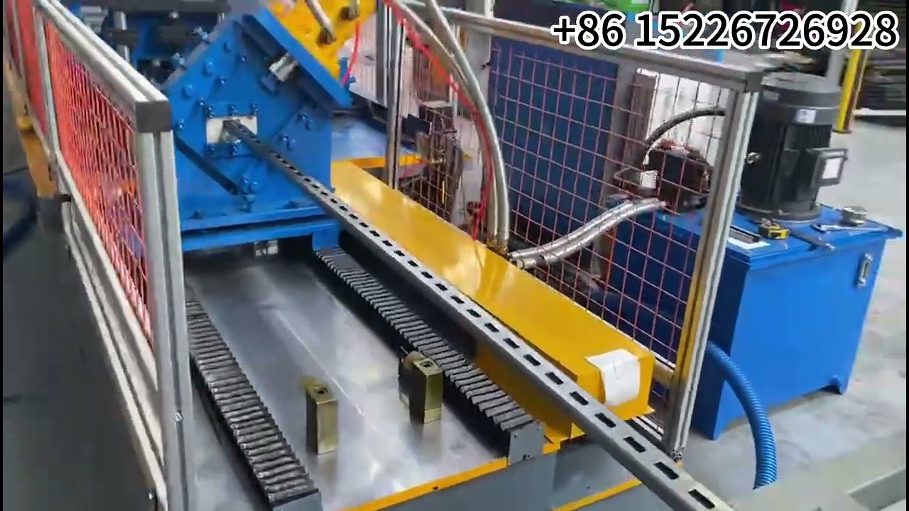solar strut forming machine produced for Poland (2)