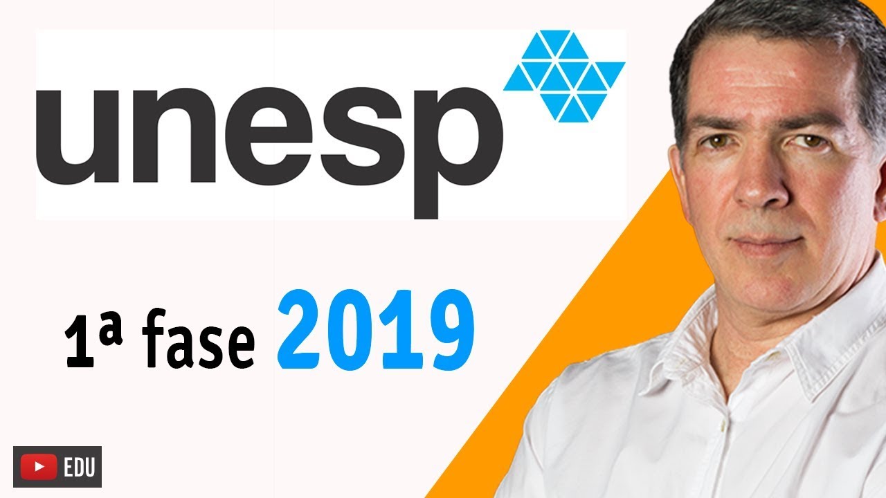 Unesp Primeira Fase 2019 - Resolução Professor Pinguim