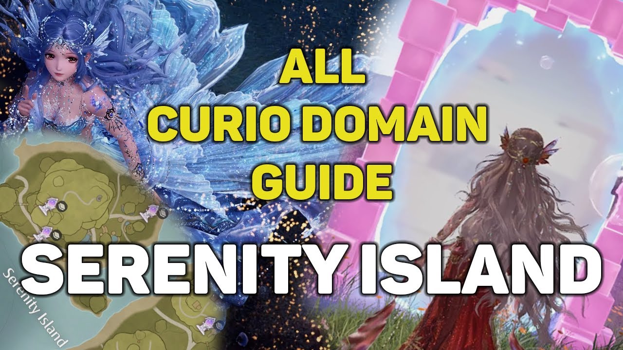 Serenity Island - All Curio Domain Guide | Bubble Season Infinity Nikki | Infinity Nikki