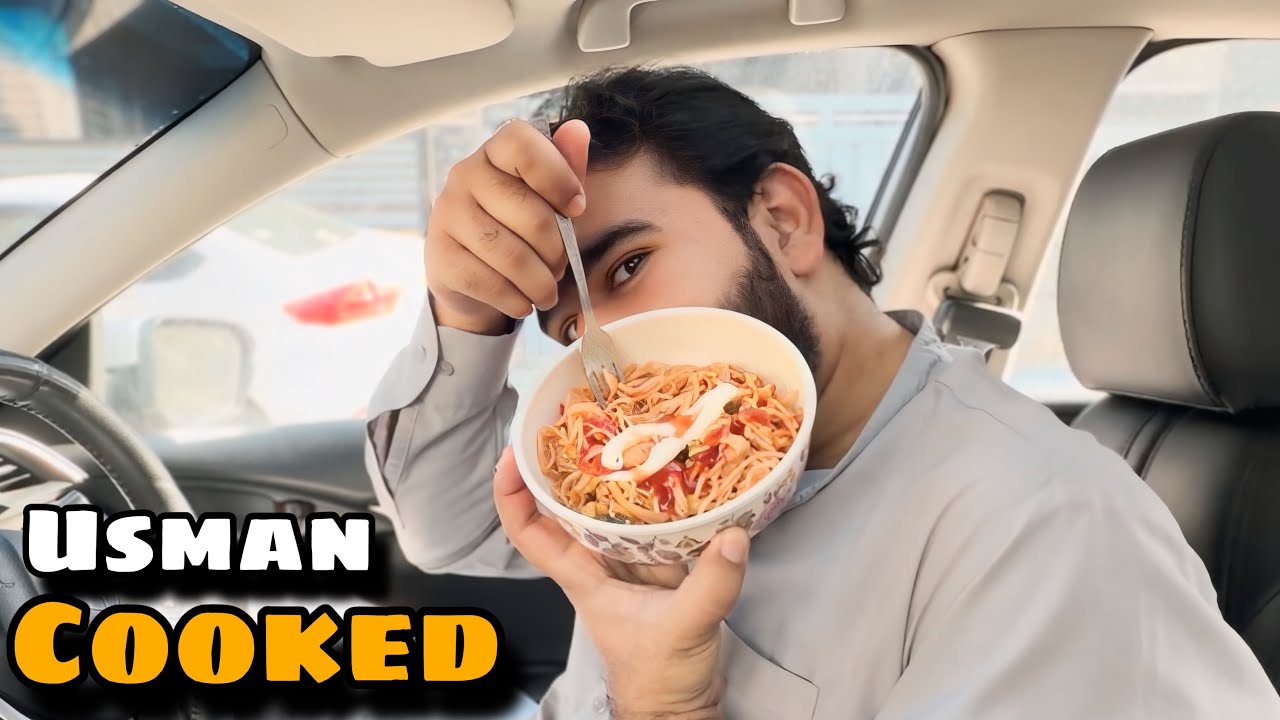 Dost Ne Khud Spaghetti Bana Kar Khilai 😍 | Special Cooking By Usman | Food Vlog 