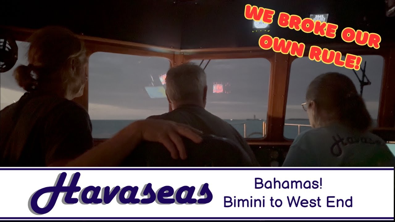 Bahamas!  Bimini to West End / MV Havaseas Nordhavn 50