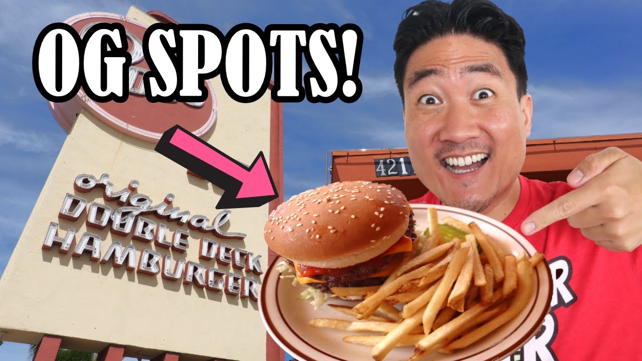 3 ICONIC Burger Spots in Los Angeles You Can't Miss!