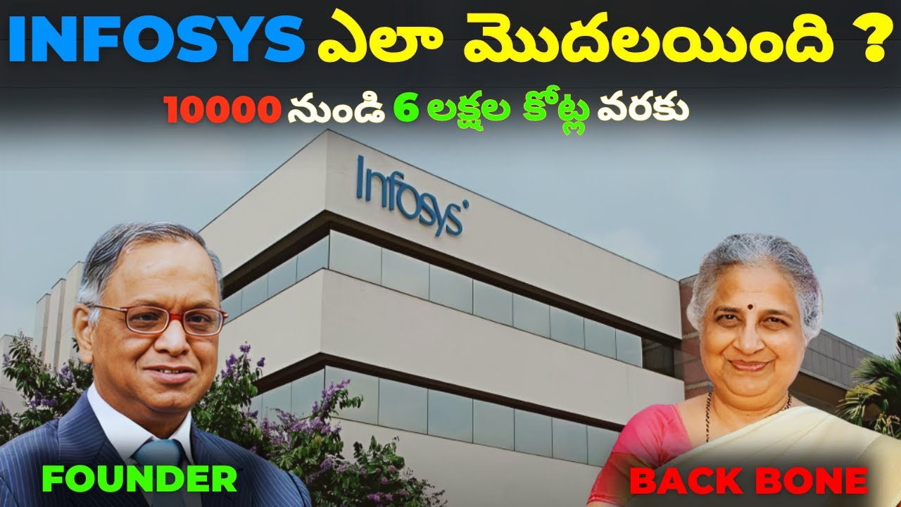 How INFOSYS become a 6 Lakh Crore Company ? | Business case study | #infosys
