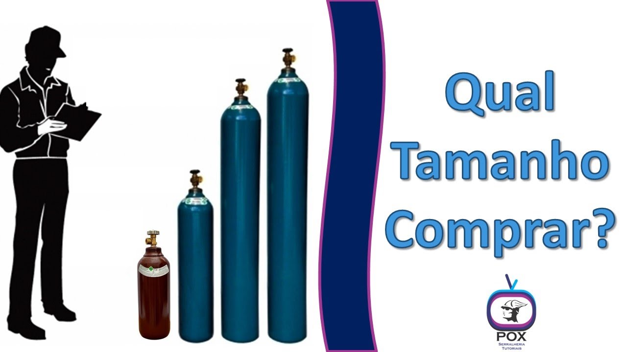 Cilindro para soldas MIG E TIG- Qual Tamanho Comprar?