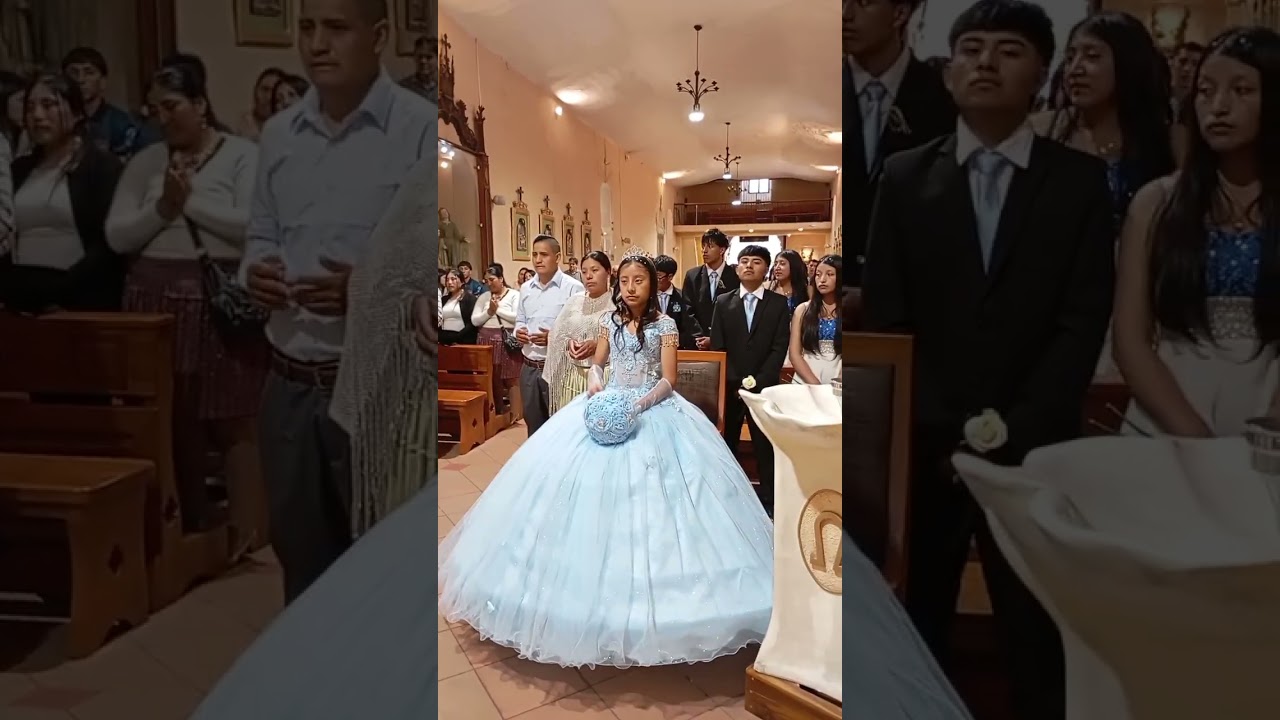 15 Años 🎉 Anahí Candelejo Primera parte iglesia de Cumbayá 