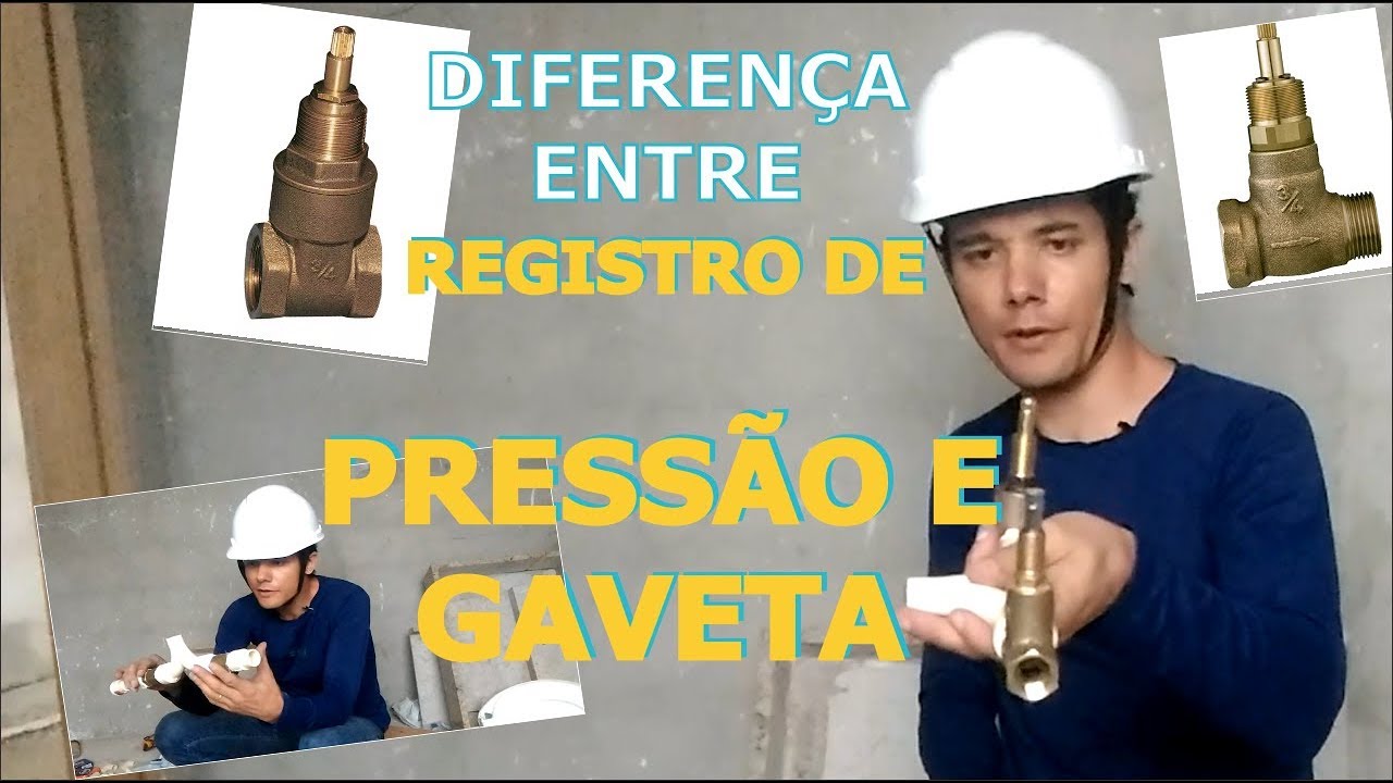 Qual a DIFEREN&Ccedil;A entre registro de PRESS&Atilde;O e registro de GAVETA?