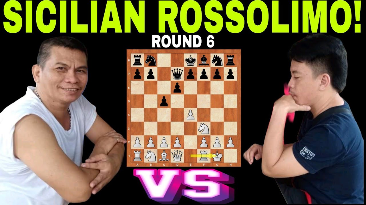 Pandan beat Gempero using the Sicilian Rossolimo! |Basilio Pandan VS Reynaldo Gempero| Round 6
