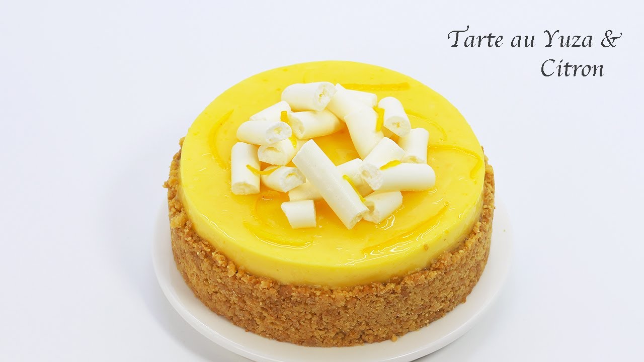 유자&레몬 타르트 Tarte au Yuzu&CitronPhilippe Rigollot EN/FR