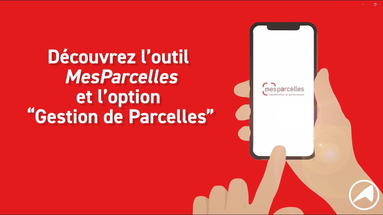 D&eacute;couvrez MesParcelles - option 