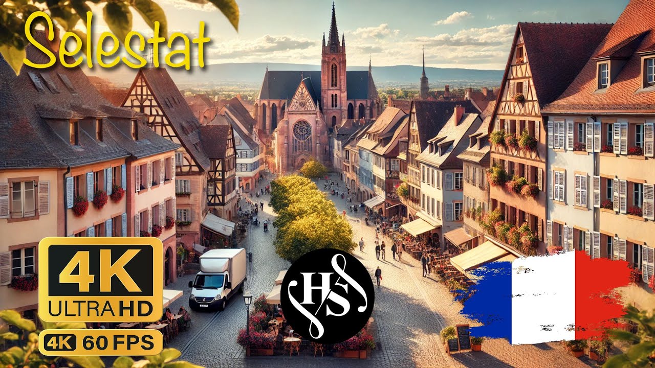 🏰 S&eacute;lestat Walking Tour | Historic Heart of Alsace 🇫🇷✨
