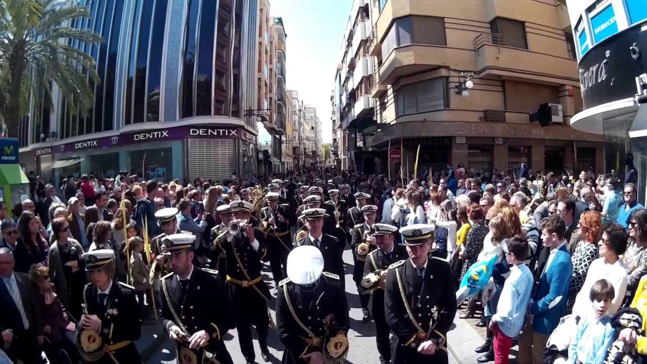 BANDA CCTT FLAGELACIÓN Y GLORIA ELCHE - DOMINGO DE RAMOS 2016 - TRIANA