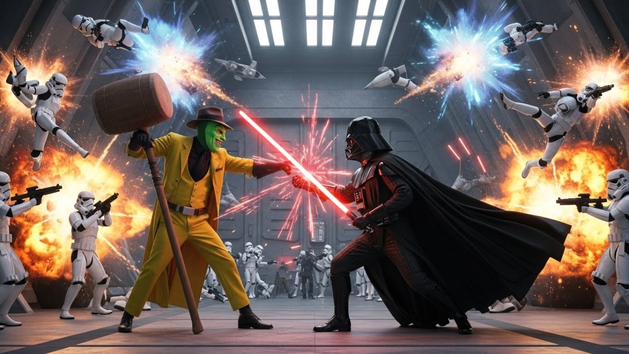 What If The Mask Entered Star Wars Galaxy?