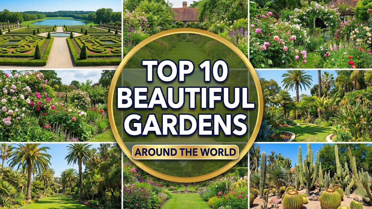 Top 10 Most Beautiful Gardens in the World | Stunning World Nature