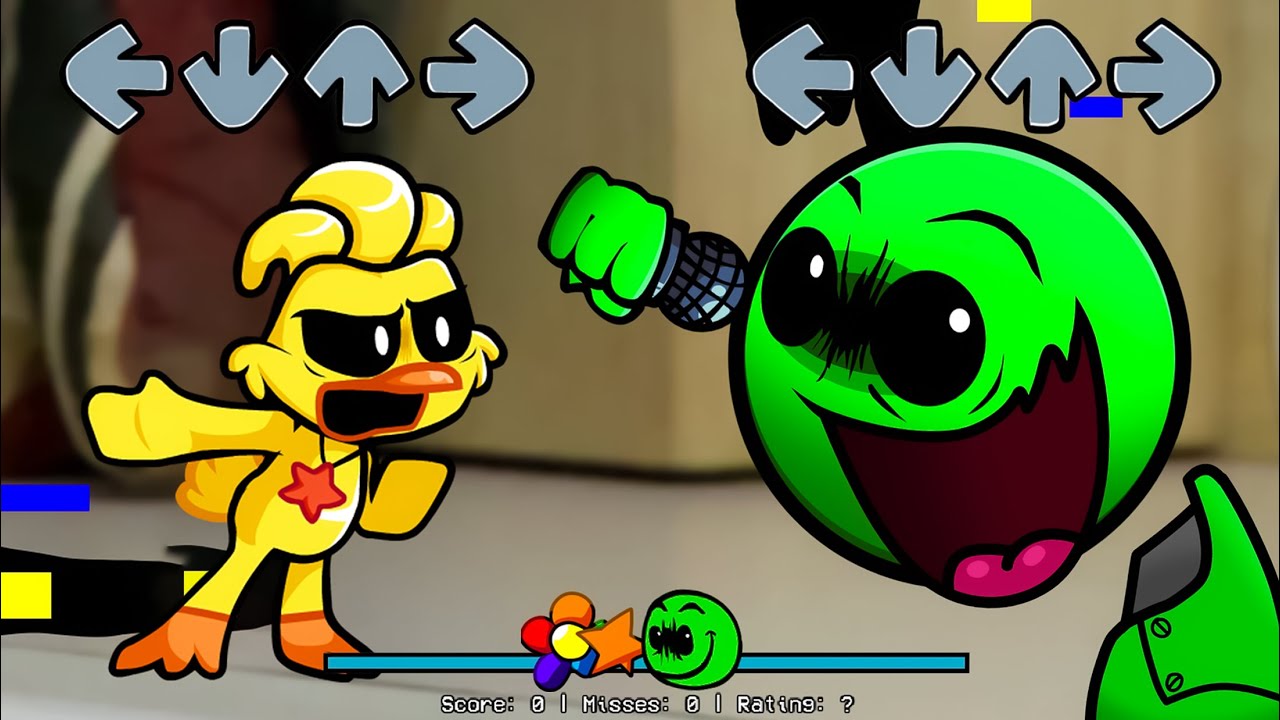 [SWAP] FNF Geometry Dash 2.2 VS Smiling Critters ALL PHASES Sings Sliced | Fire In The Hole