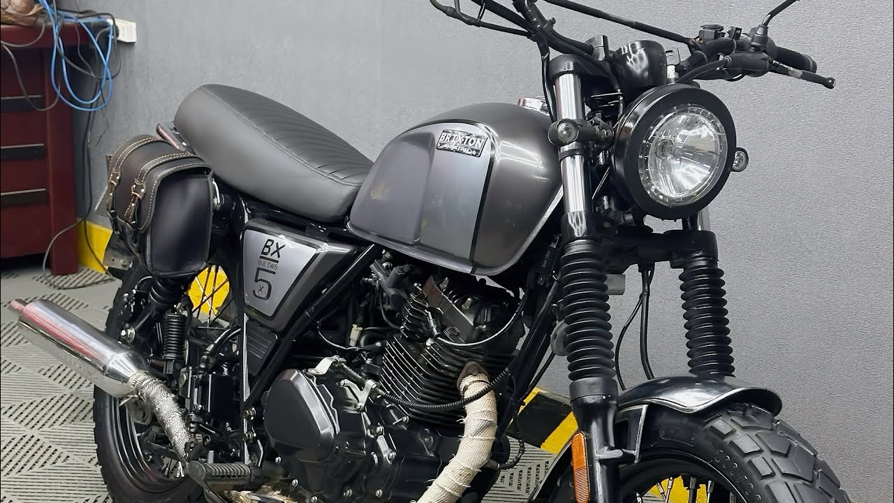 Brixton 125cc, Hơn 20 củ cho kiểu dáng đẹp