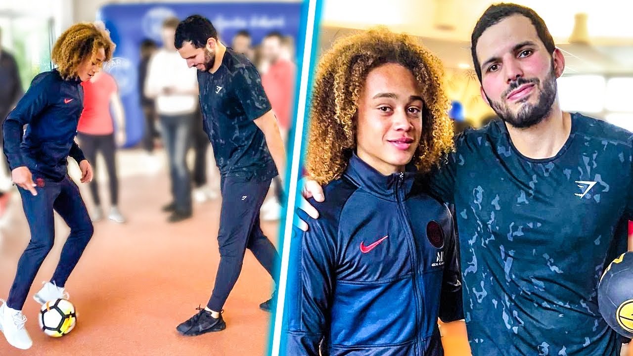 J'AFFRONTE XAVI SIMONS ET LES U19 DU PSG