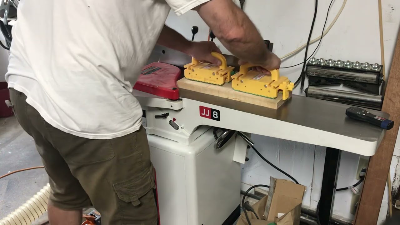 Quick review of my new Jet JWJ-8HH Jointer