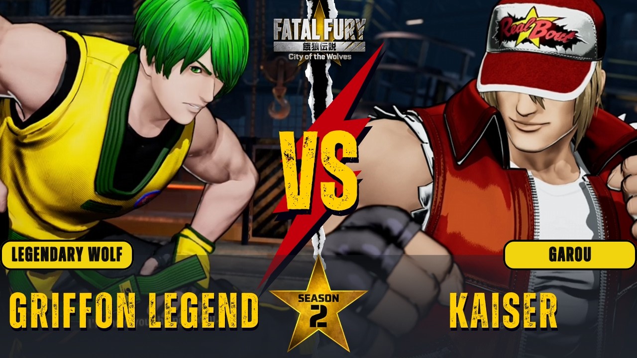 FF:CotW 🌟 GRIFFON LEGEND (Jae Hoon) vs KAISER (Terry)🌟Replay Match - FATAL FURY: City of the Wolves!