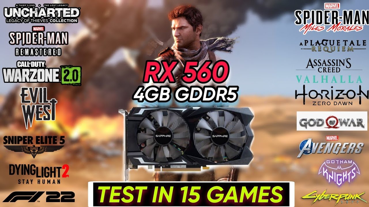 RX 560 In The End Of 2022 | Test In 15 Games | Better Mid Range Gpu 🙂