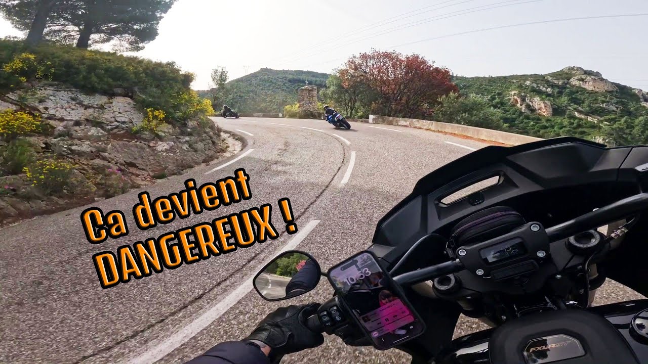 MON LOW RIDER ST FROTTE A CHAQUES VIRAGES !