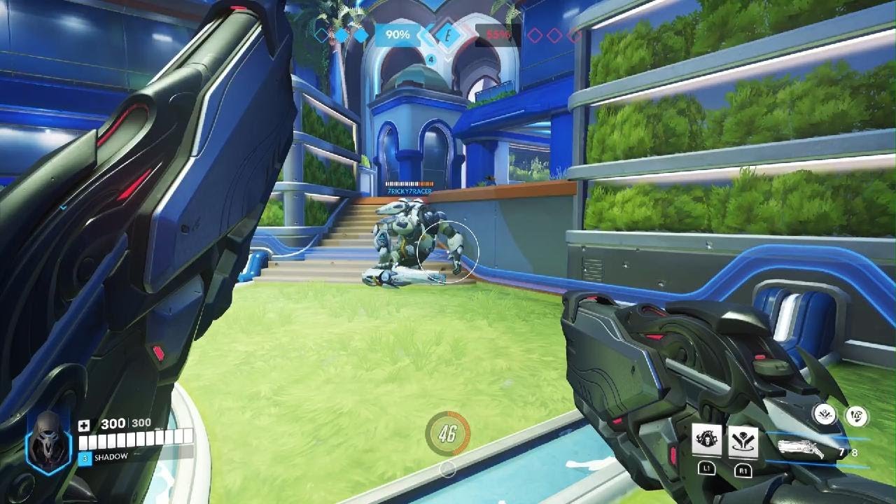 First win in Overwatch (i was playing reaper)