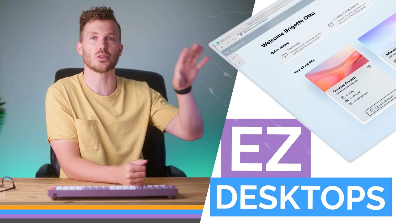 Windows 365 - Windows Desktops in a BROWSER