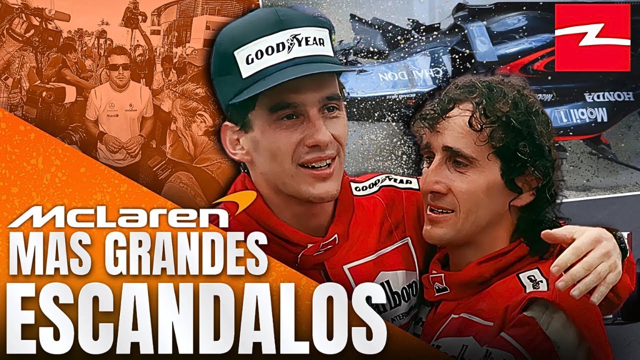 TOP 5 - ESCANDALOS DE MCLAREN EN F1