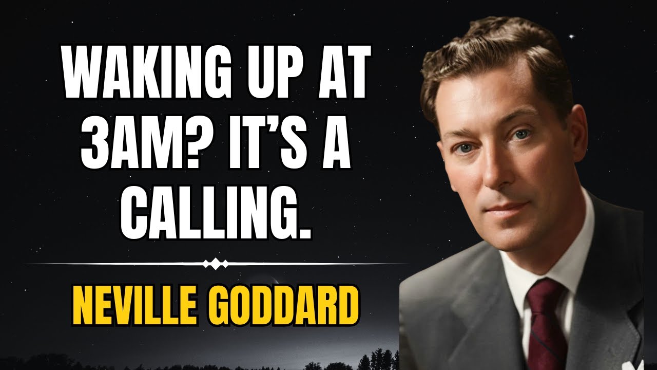 Waking Up at 3:00 AM? The Spiritual Meaning You Must Know (Neville Goddard)