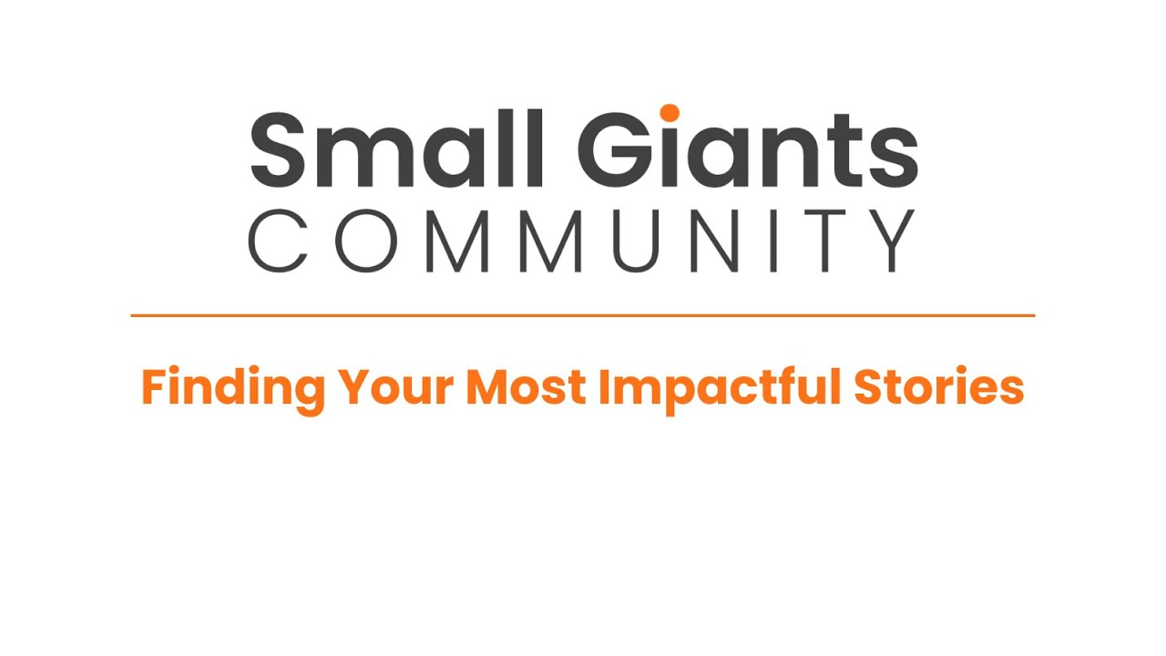 Finding Your Most Impactful Stories