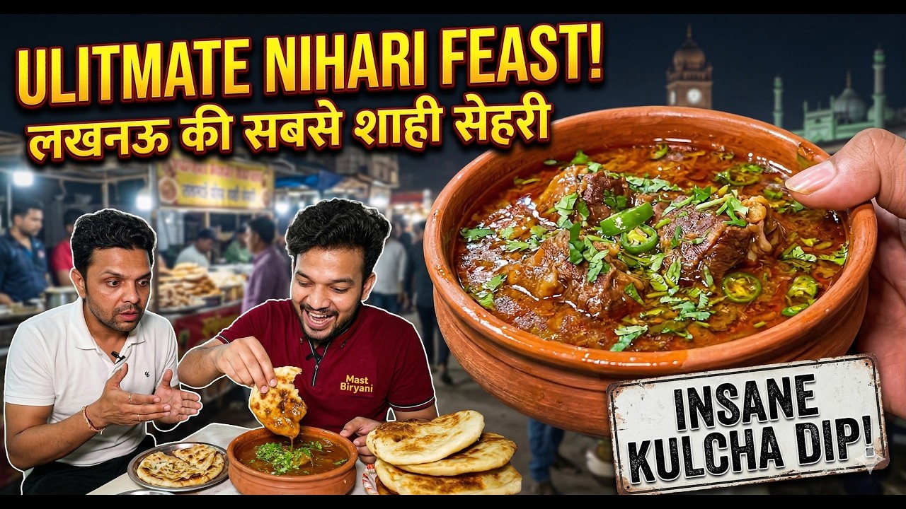 Sehri in Lucknow |5 Famous restaurants |Vlog 58 | Ama Mia|