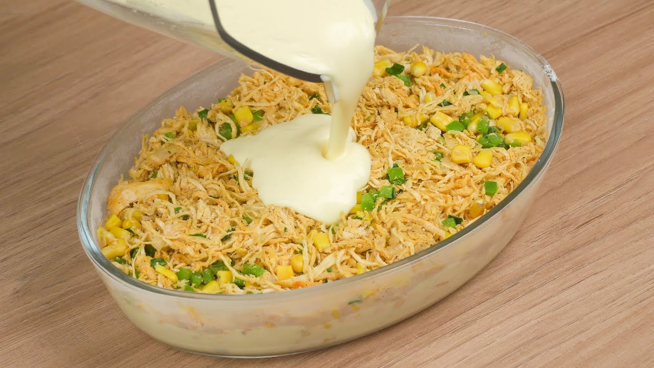 VOC&Ecirc; VAI AMAR ESSA TORTA DE FRANGO, SEM FARINHA E SEM MASSA!