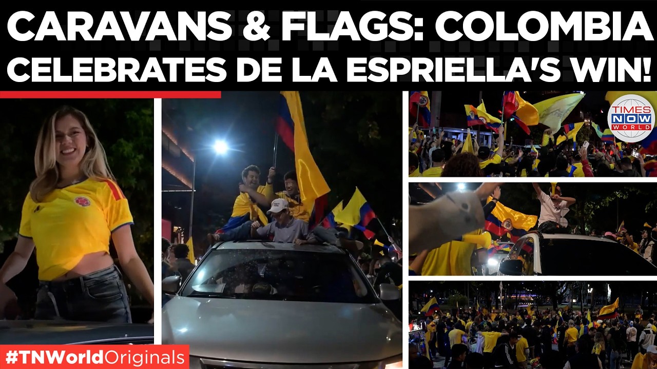 COLOMBIA ELECTION: 'Freedom Won!' De la Espriella Claims Narrow Victory| Times Now World