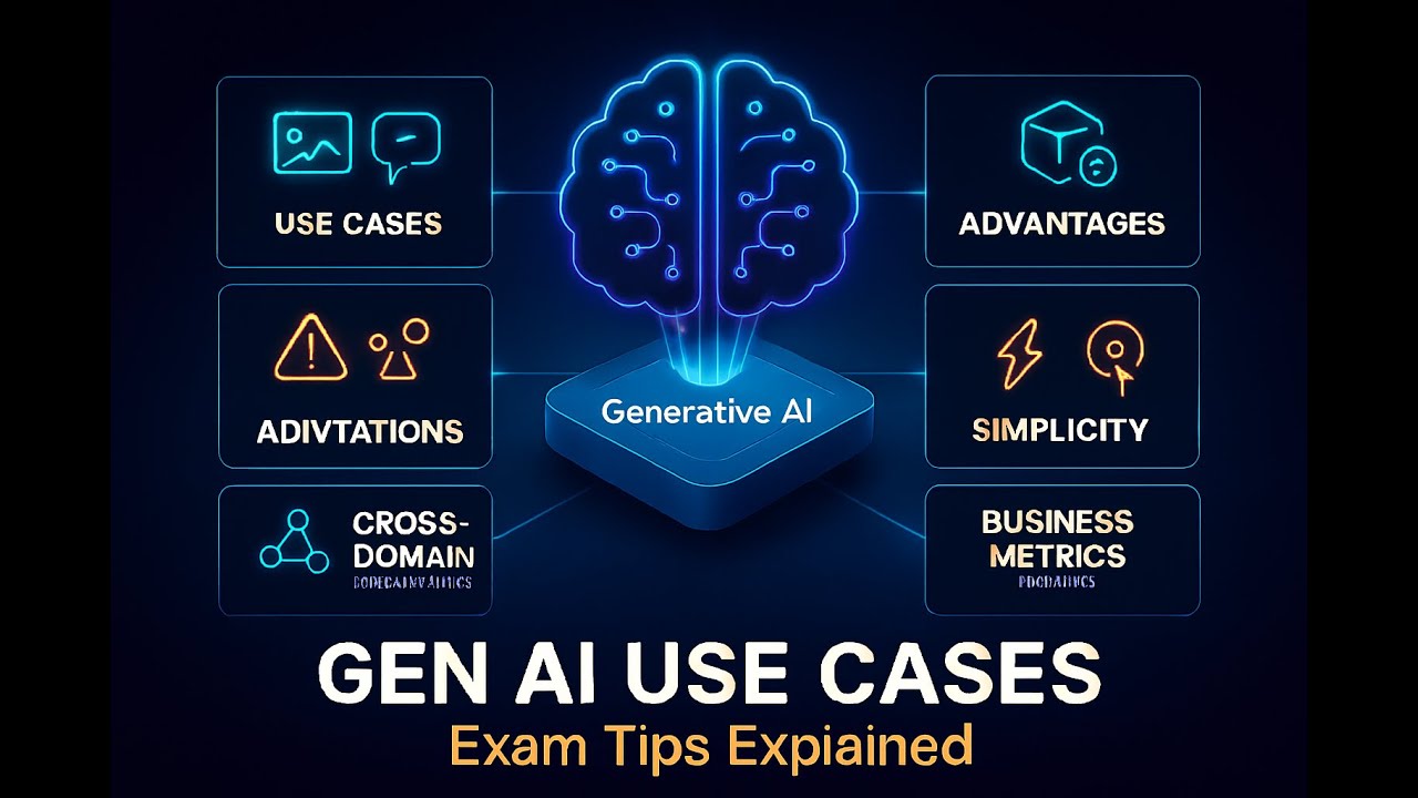AWS Generative AI Use Cases EXPLAINED | Exam Tips You Must Know
