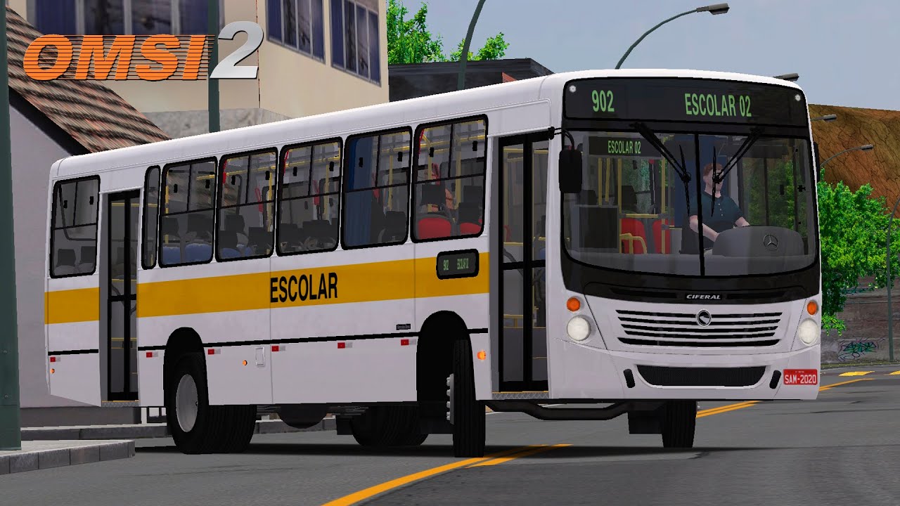 OMSI 2 - TRANSPORTE ESCOLAR! Ciferal Citmax MB OF-1722M | Mapa Vale do Aço 3.1 - Linha 902