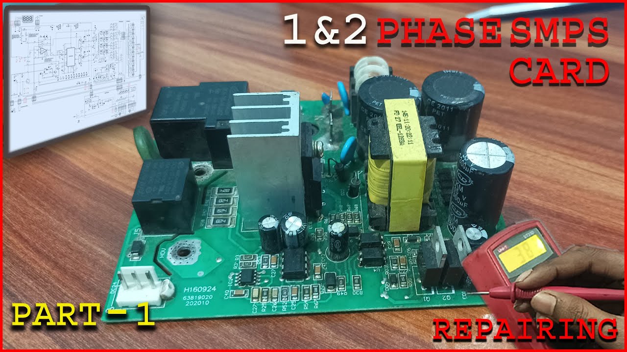 Single & Double phase Welding Machine SMPS Repairing  ||  PART 1