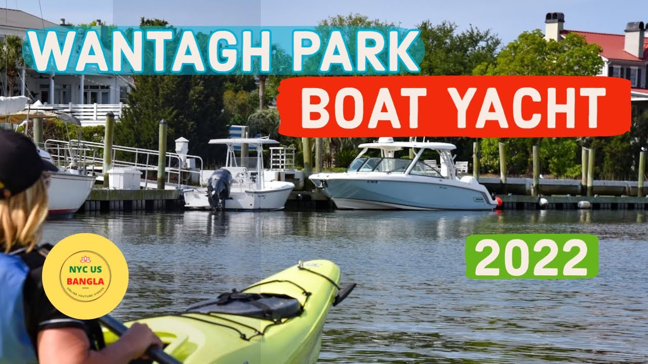 Boat Yacht At Wantagh Park || Long Island || @ NYC US Bangla