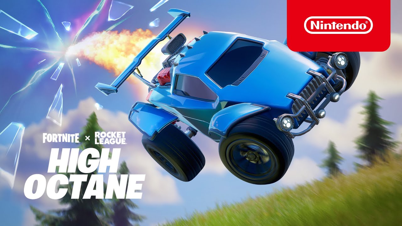 Rocket League&rsquo;s Octane boosts into Fortnite! - Nintendo Switch